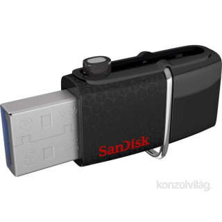 Sandisk 128GB USB3.0/Micro USB "Dual Drive" Fekete-Ezüst (173350) Flash Drive PC