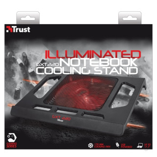 Trust GXT 220 Kuzo Notebook Cooling Stand gamer hűtőpad PC