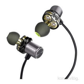 Awei X650BL In-Ear fekete Bluetooth fülhallgató headset Mobil