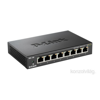 D-Link DGS-108 8port GbE LAN nem menedzselhető switch PC