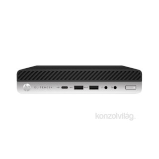 HP EliteDesk 800 G3 DM 1CB58EA Intel Core i5-7500T/8GB/256GB/Win10 Pro asztali számítógép PC