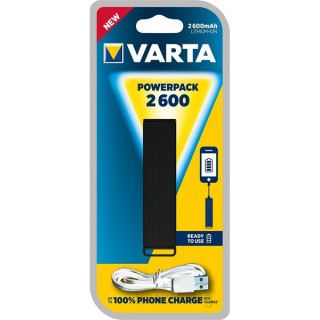 Varta 2600mAh fekete power bank Mobil