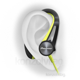 Pioneer SE-E5T-Y sárga cseppálló sport fülhallgató headset Mobil