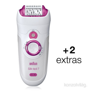 Braun SE7521 epilátor + arctisztító kefe Otthon