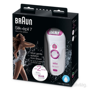 Braun SE7521 epilátor + arctisztító kefe Otthon