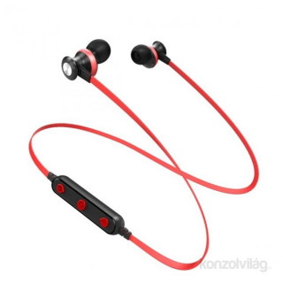 Awei B980BL In-Ear Bluetooth piros fülhallgató headset PC