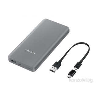 Samsung OSAM-EB-P3000CSEG 10.000mAh szürke power bank Type-C kábellel Mobil