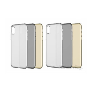 Baseus Simplicity Series iPhone XR TPU case Gold/Transpert Mobil