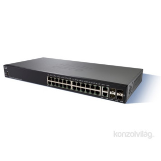 Cisco SG350-20 16port GbE LAN 2x Gigabit SFP 2x SFP/RJ45 Combo port L3 menedzselhető switch PC