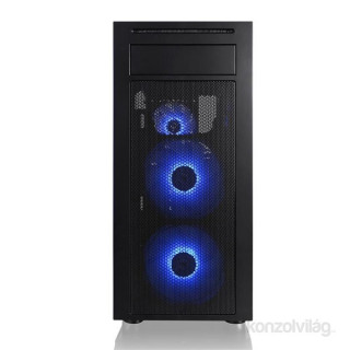 Thermaltake Versa J22 RGB (Edzett üveg) - Fekete PC