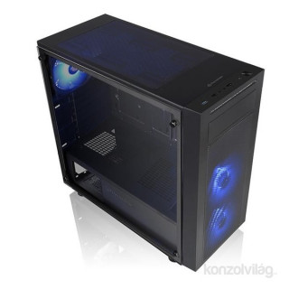 Thermaltake Versa J22 RGB (Edzett üveg) - Fekete PC