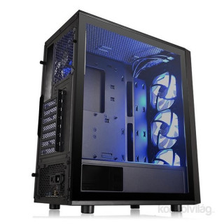 Thermaltake Versa J25 TG RGB (Ablakos) - Fekete PC