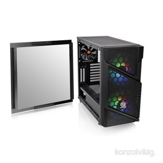 Thermaltake Commander C31 ARGB (Ablakos) - Fekete PC