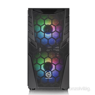 Thermaltake Commander C32 ARGB (Ablakos) - Fekete PC