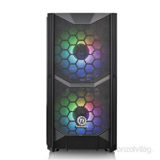 Thermaltake Commander C35 ARGB (Ablakos) - Fekete PC