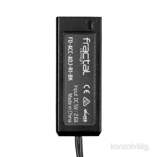 Fractal Design Adjust R1 RGB Fan controller, Black PC