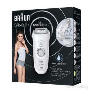 Braun SES 7/880 száraz/nedves epilátor Otthon