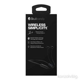 Skullcandy S2JPW-M003 JIB+ fekete Bluetooth nyakpántos fülhallgató headset Mobil