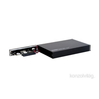 Chieftec CEB-7025S Alu Fekete [2,5"/USB3.0] PC