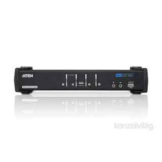 Aten CS1784A-AT-G 4 portos USB2.0 DVI KVM switch PC