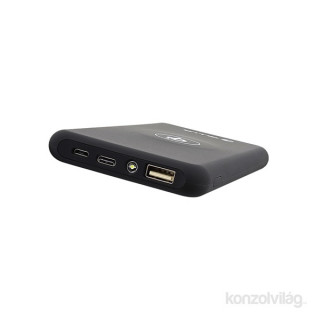 Tellur TLL 158201 Qi 10000mAh fekete power bank Mobil