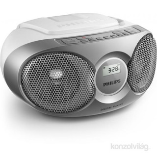 Philips AZ215S/12 hordozható ezüst CD-s rádió Audio