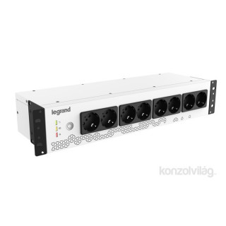 Legrand KEOR uPDU 800VA 19" 8xSCH szünetmentes elosztósor PC