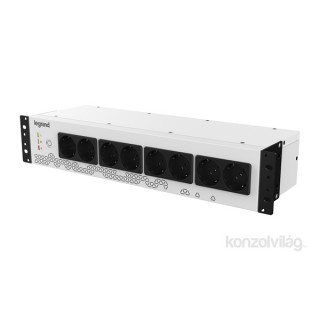 Legrand KEOR uPDU 800VA 19" 8xSCH szünetmentes elosztósor PC