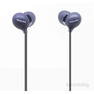 Philips SHE2405BK Upbeat In-Ear fekete mikrofonos fülhallgató Mobil