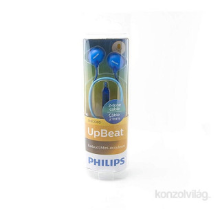 Philips SHE2305BL Upbeat Earbud kék mikrofonos fülhallgató Mobil