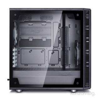 Fractal Design Define Mini C (Edzett üveg) - Fekete PC