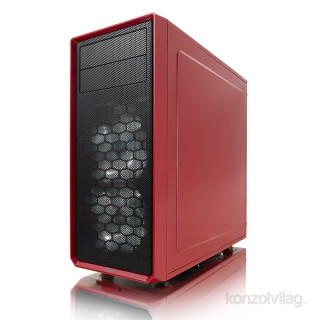 Fractal Design Focus G (Ablakos) - Piros PC