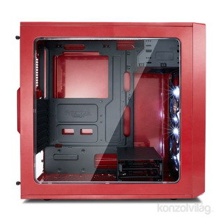 Fractal Design Focus G (Ablakos) - Piros PC