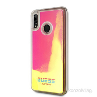 MOBIL-CASE Guess California Huawei Psmart sötétben világító pink homok tok Mobil