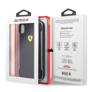 Ferrari iPhone XS MAX SF racing fekete tok Mobil