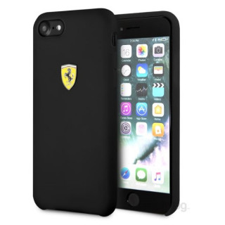 MOBIL-CASE Ferrari iPhone 8 SF szilikon fekete tok Mobil