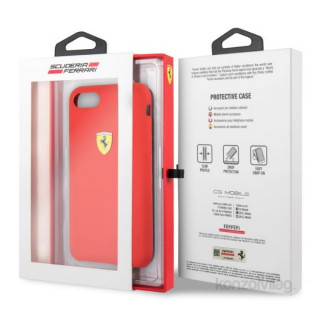 MOBIL-CASE Ferrari iPhone 8 SF szilikon piros tok Mobil