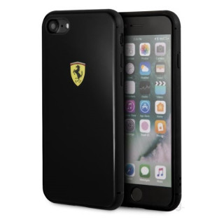 MOBIL-CASE Ferrari iPhone 8 akril fekete tok Mobil