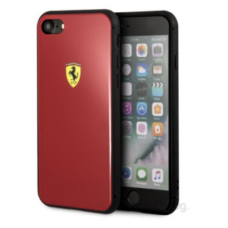 MOBIL-CASE Ferrari iPhone 8 akril piros tok Mobil