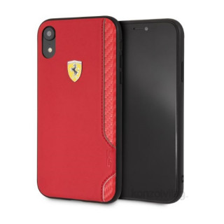 MOBIL-CASE Ferrari On-Track Racing Shield iPhone XR puha gumi piros tok Mobil