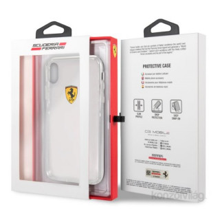 MOBIL-CASE Ferrari iPhone XR kemény átlátszó tok Mobil