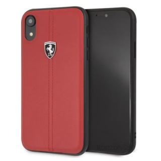 Ferrari Heritage iPhone XR kemény csikos piros tok Mobil