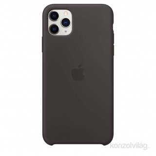 MOBIL-CASE Apple iPhone 11 Pro Max fekete szilikon tok Mobil