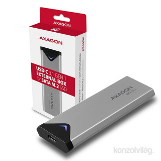 AXAGON EEM2-U3C USB-C 3.1 SATA M.2 Box PC