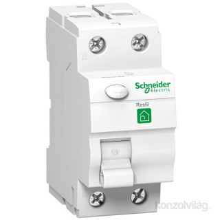 SCHNEIDER R9R11240 RESI9 AC osztály, 40A, 30mA 2 pólusú áram-védőkapcsoló PC