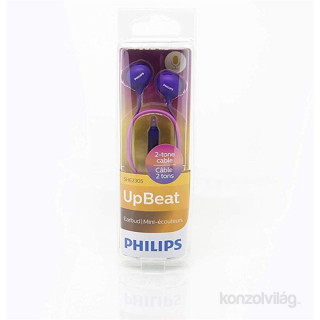 Philips SHE2305PP Upbeat Earbud pink-lila mikrofonos fülhallgató Mobil