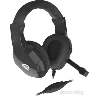 Genesis Argon 100 fekete gamer headset PC