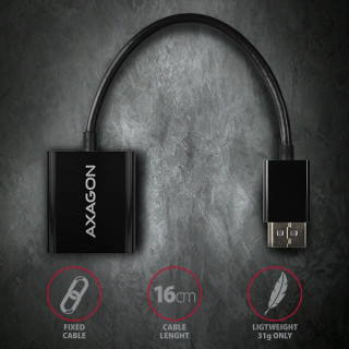 AXAGON RVD-VGN Displayport - VGA adapter FullHD PC