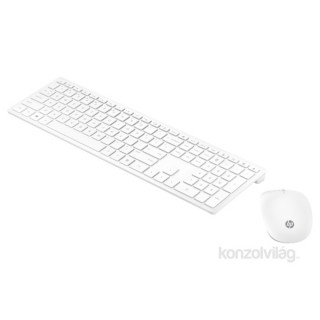 HP Pavilion 800 Wireless keyboard and mouse White PC