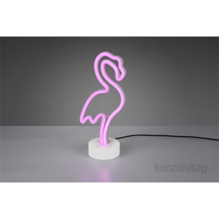 TRIO R55240101 Flamingo 32,5 cm USB asztali lámpa Otthon